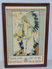 FRAMED PRINT, POSTER, "ROUTE O