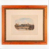 FRAMED PRINT, PUNKA INDIANS EN