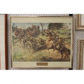 Framed print "Signals in Actio