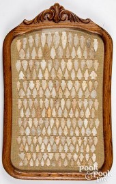 FRAMED QUARTZITE STONE POINTS