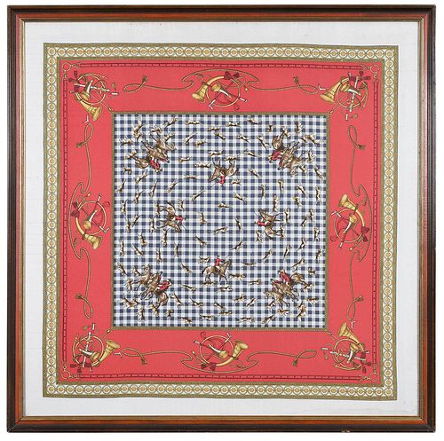 FRAMED RALPH LAUREN SILK