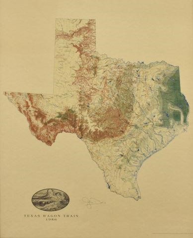 FRAMED RANGER CANYON PRESS TEXAS