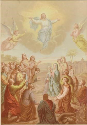 FRAMED RELIGIOUS ILLUSTRATION
