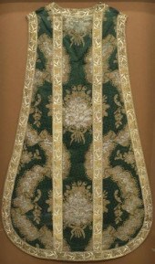 FRAMED RELIGIOUS LITURGICAL VE