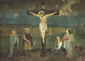 FRAMED RELIGIOUS PRINT ON META