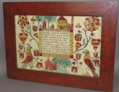 FRAMED REPRODUCTION "ABRAHAM H