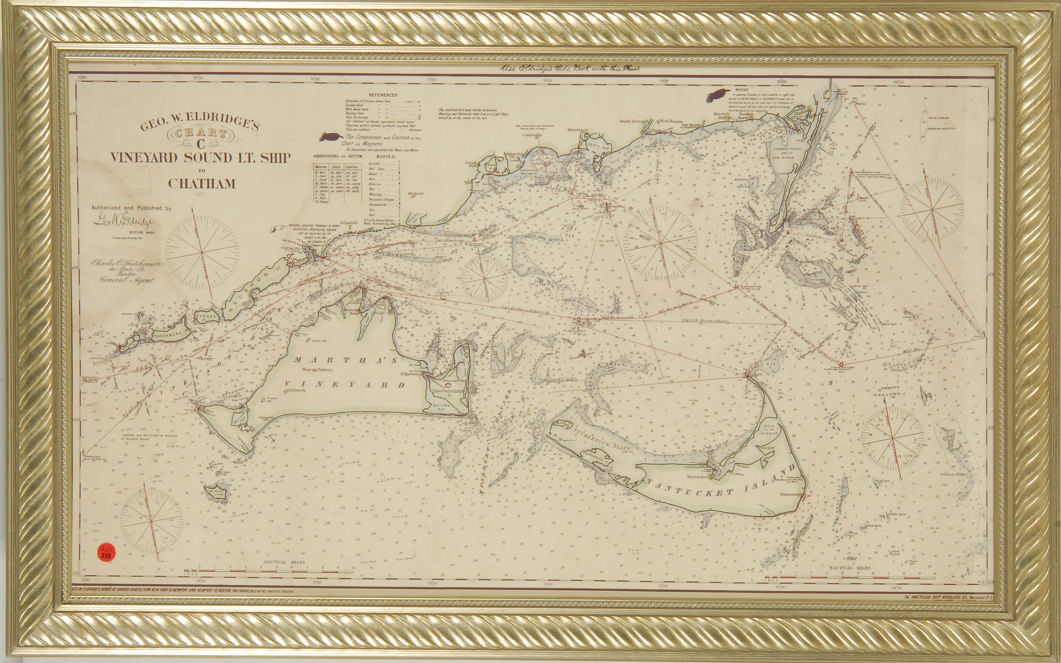 FRAMED REPRODUCTION NAUTICAL
