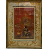 FRAMED REPRODUCTION PRINT BY H