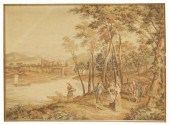FRAMED ROCOCO STYLE MACHINE-WO