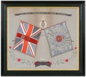 FRAMED ROYAL FUSILIERS EMBROID