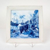 FRAMED ROYAL MOSA HOLLAND DELF