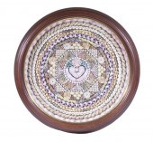 FRAMED SAILOR'S VALENTINE Larg