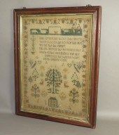 FRAMED SCHOOL GIRL "ADAM & EVE