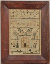 FRAMED SCHOOLGIRLS' ALPHABET S