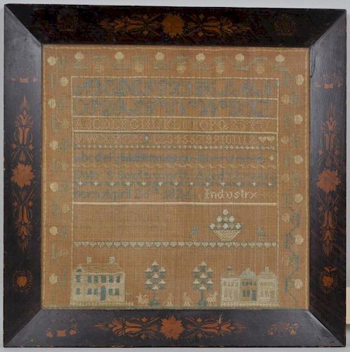 FRAMED SCHOOLGIRLS' ALPHABET