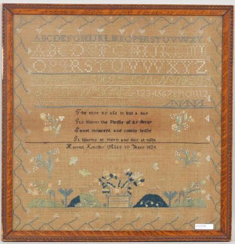 FRAMED SCHOOLGIRLS' ALPHABET