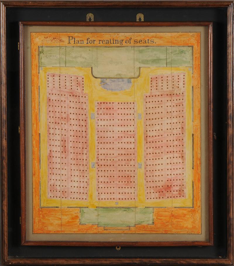 FRAMED SHADOW BOX DIAGRAM OF
