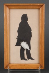 Framed silhouette of ''Hon. He