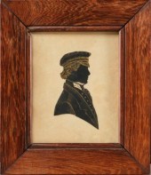 FRAMED SILHOUETTE PORTRAITA 19