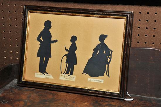 FRAMED SILHOUETTES. Identified