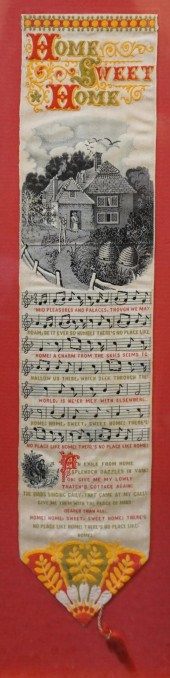 FRAMED SILK STEVENGRAPH OF 'HO