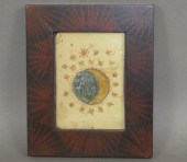 FRAMED SMALL MOON & STARS FRAK