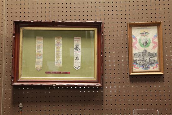 FRAMED STEVENGRAPH PICTURES. Silk