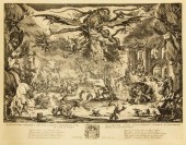 FRAMED TEMPTATION ST ANTHONY E
