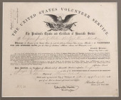 FRAMED U.S. CIVIL WAR VOLUNTEE