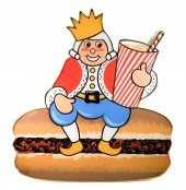FRAMED VINTAGE 60'S BURGER KIN