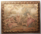 FRAMED VINTAGE FRENCH ROCOCO S