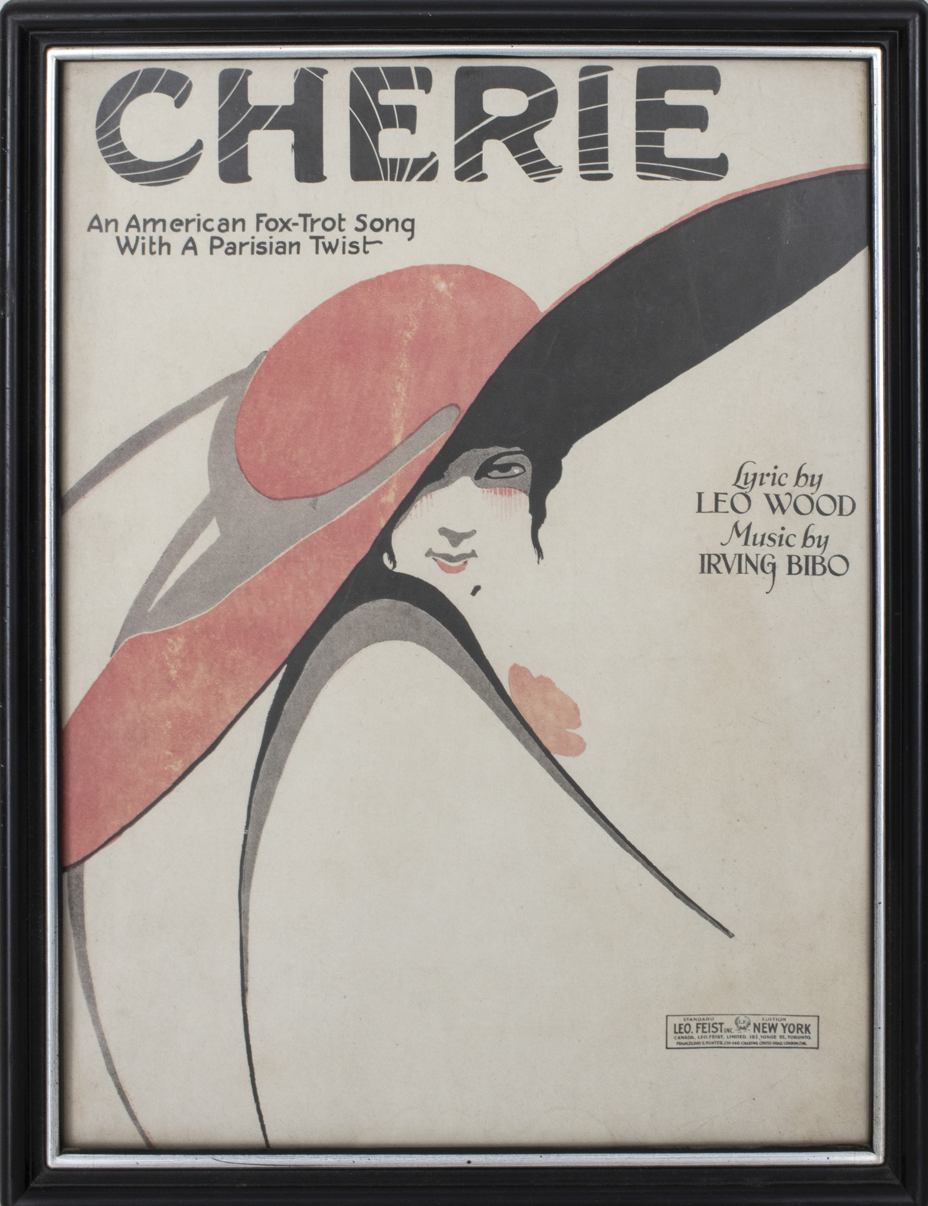 FRAMED VINTAGE NEW YORK SHOW POSTER