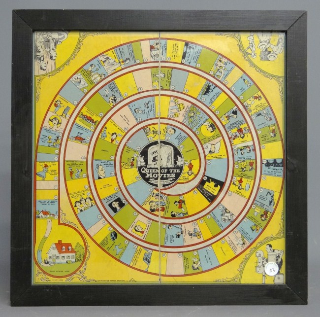Framed vintage ''Queen Of The