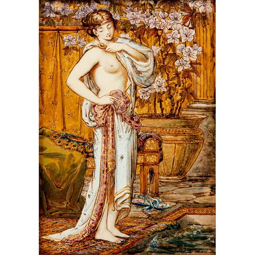 FRAMED W J W NUNN TILE,
