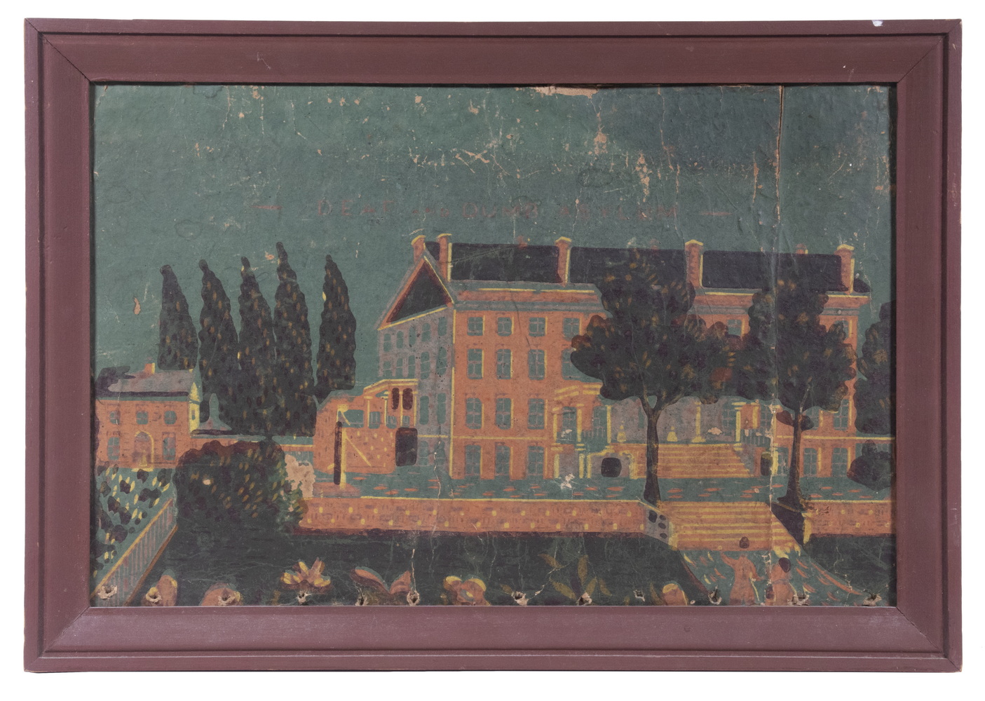 FRAMED WALLPAPER FRAGMENT - NYC