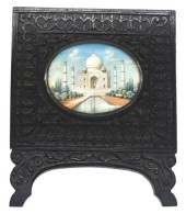 FRAMED WATERCOLOR MINIATURE OF