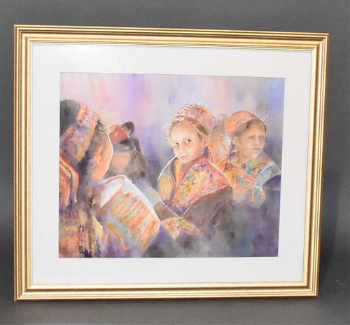 FRAMED WATERCOLORFramed