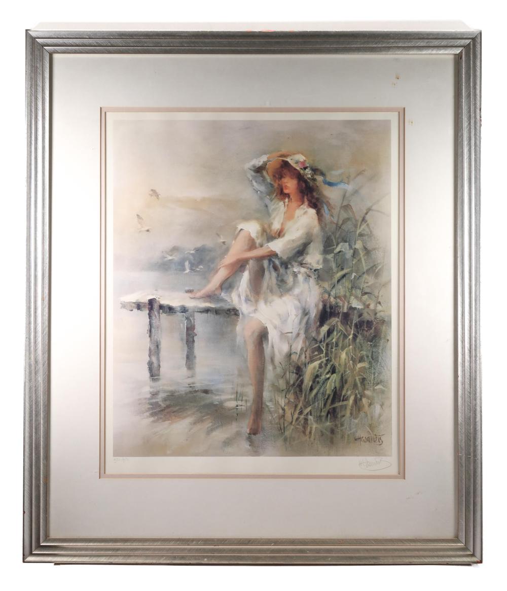 FRAMED "WATERSIDE" BY WILLEM