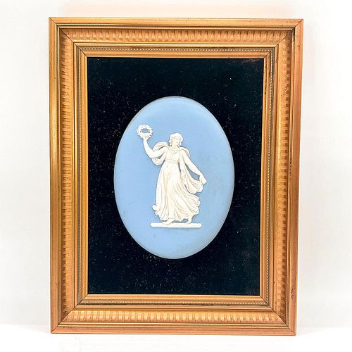 FRAMED WEDGWOOD JASPERWARE
