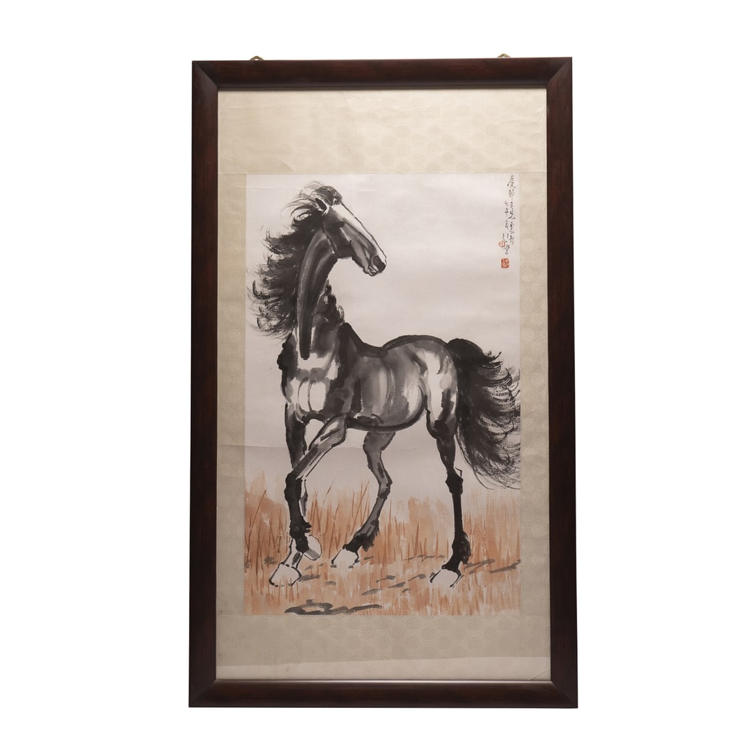 FRAMED XU BEIHONG HORSE