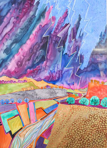FRAN LARSEN WATERCOLOR SUMMER