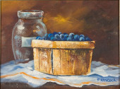 FRANCES HANCOCK (B. 1939), BLU