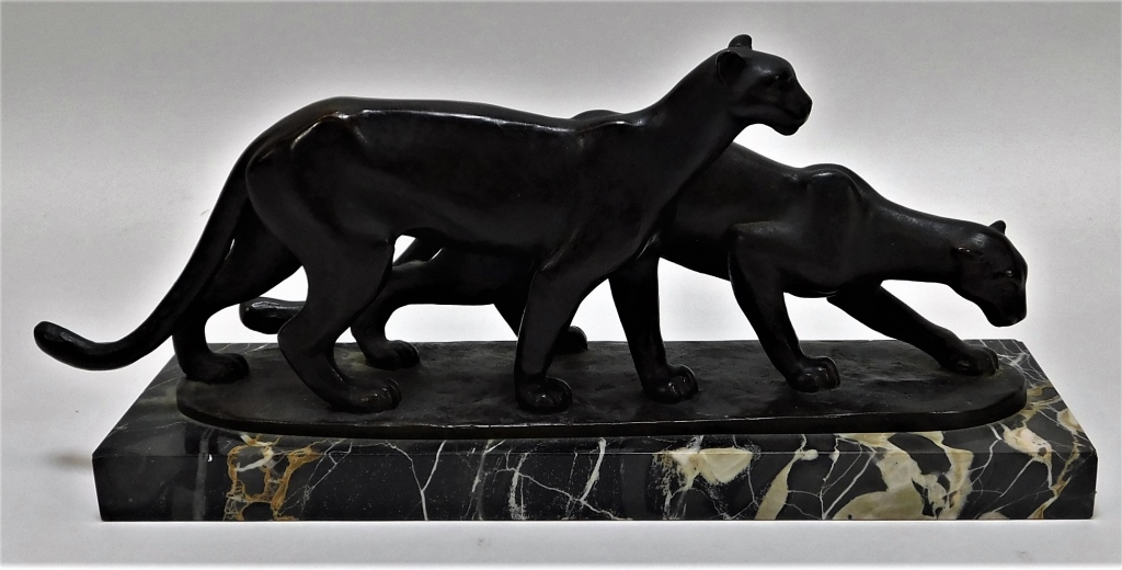 FRANCES KENT LAMONT BRONZE LEOPARDS