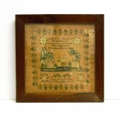 Frances M. Edwards  sampler  d
