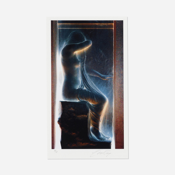 Frances Paley. Blue Nude. giclée