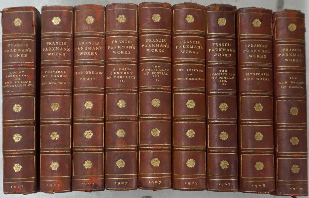 FRANCES PARKMAN'S WORKS, NEW