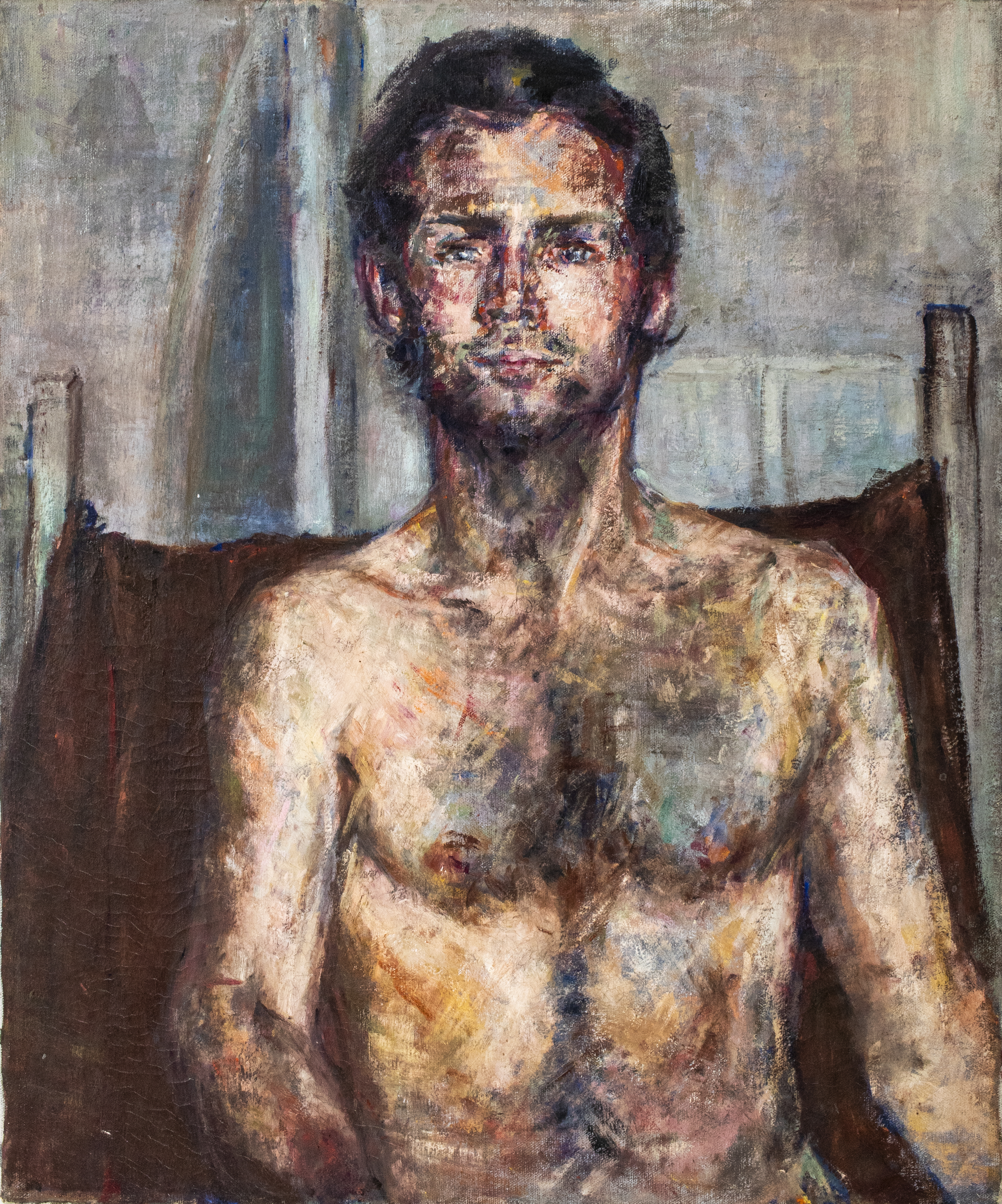 FRANCES SAFFRON PORTRAIT OF A MAN