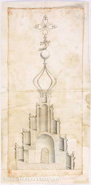 Francesco Borromini his Studio or a