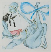 FRANCESCO CLEMENTE, AQUATINT,