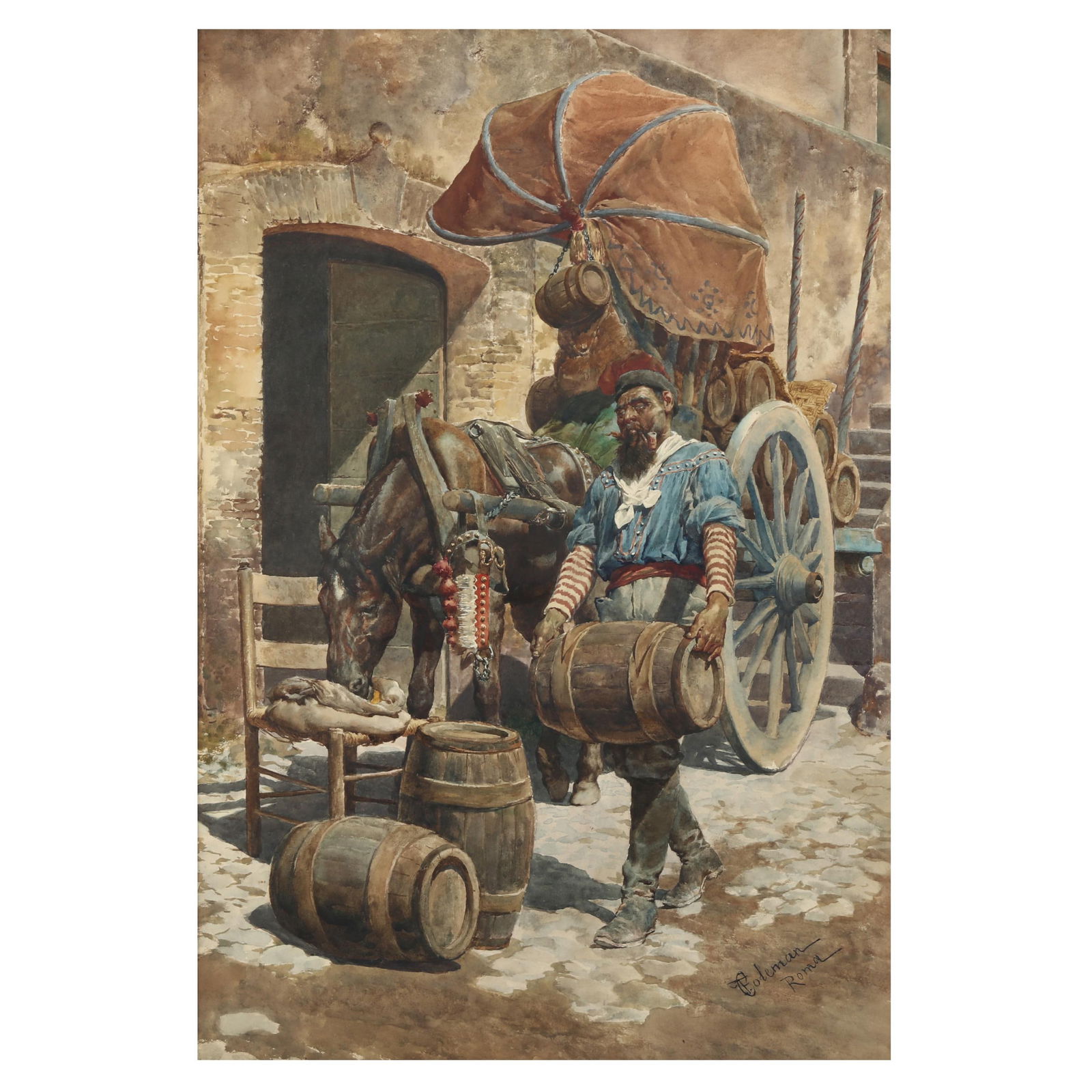 FRANCESCO COLEMAN (ITALIAN,